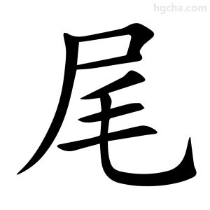 尾一意思|尾（汉语文字）